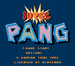 Super Pang - SNES - Nintendo Super Nintendo Entertainment System - Titles
