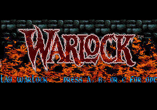 Warlock - SNES - Nintendo Super Nintendo Entertainment System - Titles