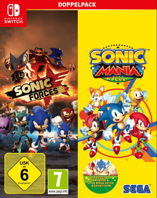 Sonic Forces / Sonic Mania Plus Double Pack - SWITCH - Nintendo Switch