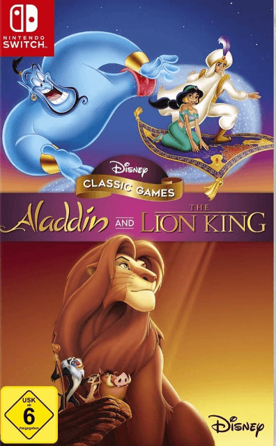 Disney Classic Games: Aladdin and The Lion King - SWITCH - Nintendo Switch