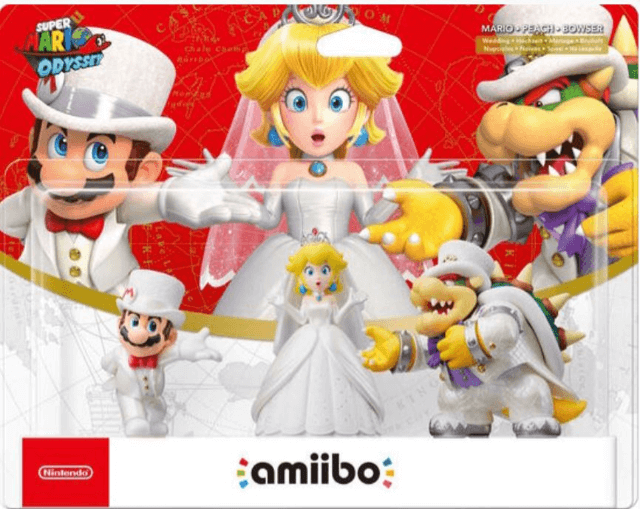 Amiibo 3er Pack - Mario Peach Bowser - SWITCH - Nintendo Switch