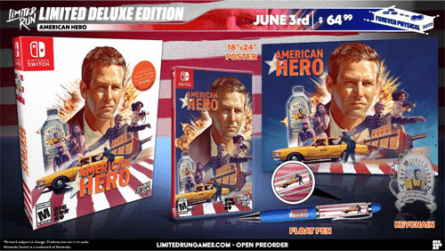 American Hero - SWITCH - Nintendo Switch - Packshots