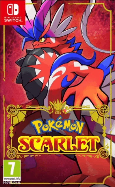 Pokémon Scarlet - SWITCH - Nintendo Switch - Packshots