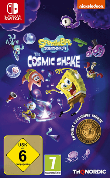 SpongeBob Schwammkopf: The Cosmic Shake - SWITCH - Nintendo Switch