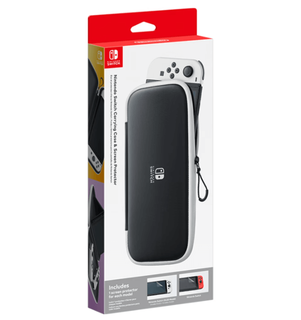 Carrying Case & Screen Protector - SWITCH - Nintendo Switch