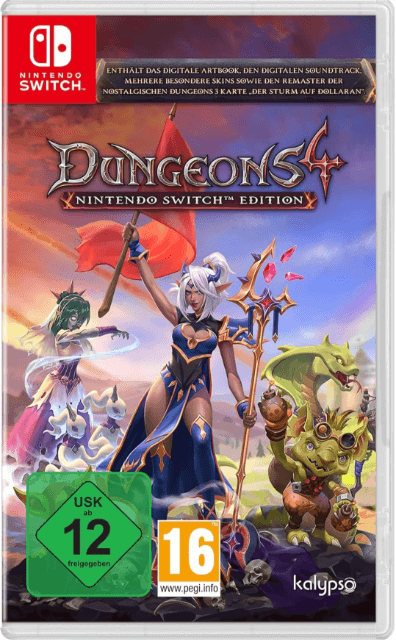 Dungeons 4: Nintendo Switch Edition - SWITCH - Nintendo Switch