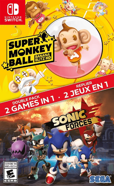 Sonic Forces + Super Monkey Ball: Banana Blitz HD - SWITCH - Nintendo Switch