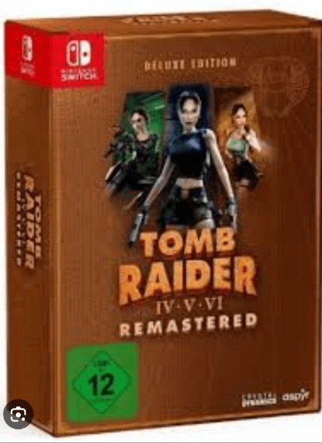 Tomb Raider 4-6 Remastered - SWITCH - Nintendo Switch