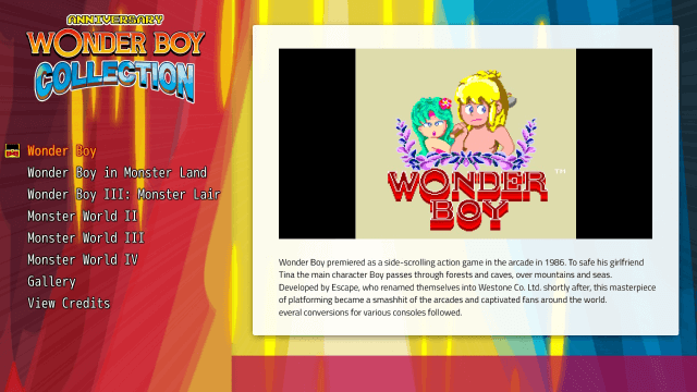 Wonder Boy Anniversary Collection - SWITCH - Nintendo Switch - Titles
