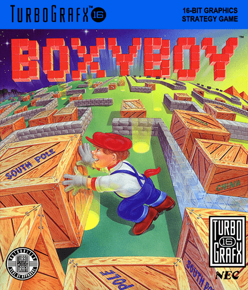 Boxyboy - TG16 - NEC Turbo Grafx TurboChip
