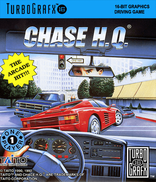 Chase H.Q. - TG16 - NEC Turbo Grafx TurboChip