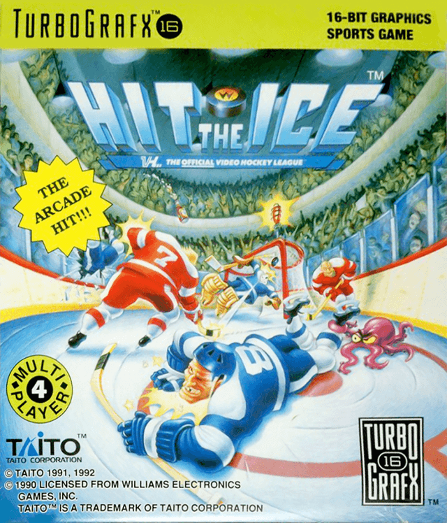 Hit the Ice - TG16 - NEC Turbo Grafx TurboChip