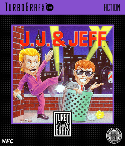 J.J. & Jeff - TG16 - NEC Turbo Grafx TurboChip