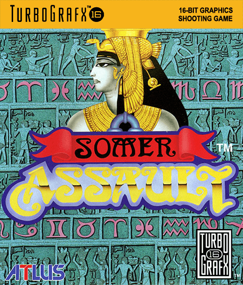 Somer Assault - TG16 - NEC Turbo Grafx TurboChip