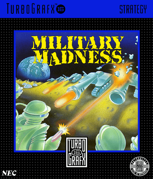 Military Madness - TG16 - NEC Turbo Grafx TurboChip