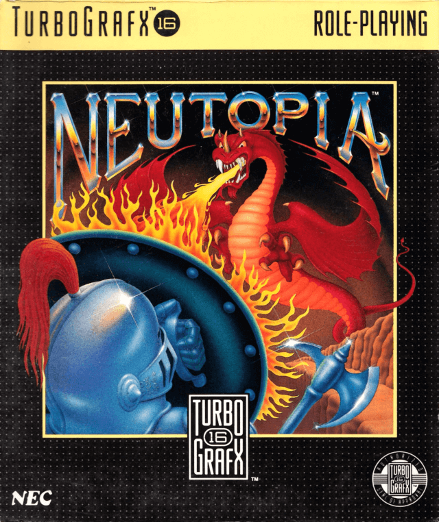 Neutopia - TG16 - NEC Turbo Grafx TurboChip