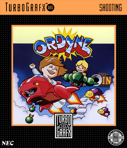 Ordyne - TG16 - NEC Turbo Grafx TurboChip