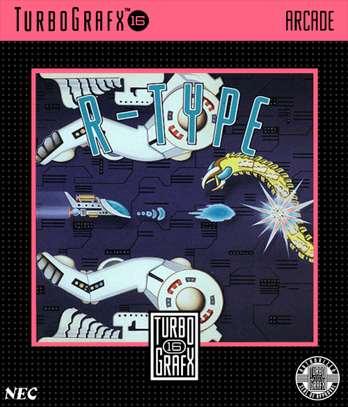 R-Type - TG16 - NEC Turbo Grafx TurboChip