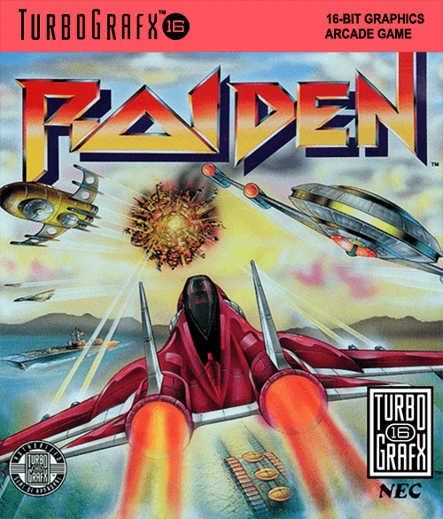 Raiden - TG16 - NEC Turbo Grafx TurboChip