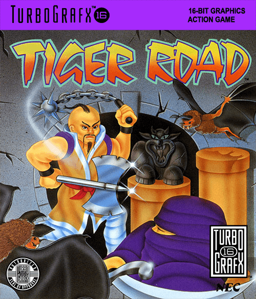 Tiger Road - TG16 - NEC Turbo Grafx TurboChip