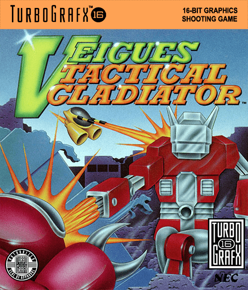 Veigues Tactical Gladiator - TG16 - NEC Turbo Grafx TurboChip