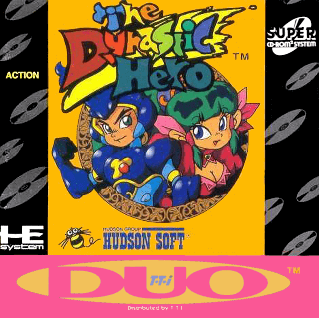 The Dynastic Hero - TGSCD - NEC Turbo Grafx Super CD-ROM²