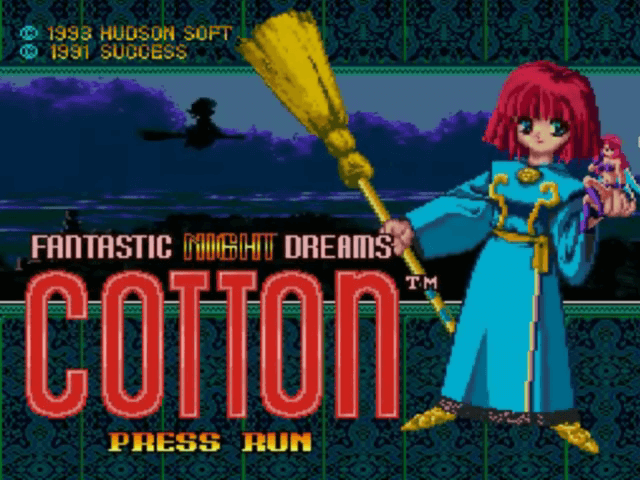 Cotton: Fantastic Night Dreams - TGSCD - NEC Turbo Grafx Super CD-ROM² - Titles