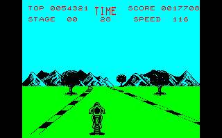 Enduro Racer - TO7 - Thomson TO-7/70 - Ingames