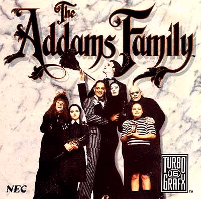 The Addams Family - TURBOCD - NEC Turbo Grafx CD