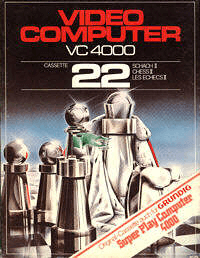 Cassette 22: Chess II - VC4000 - Interton VC4000