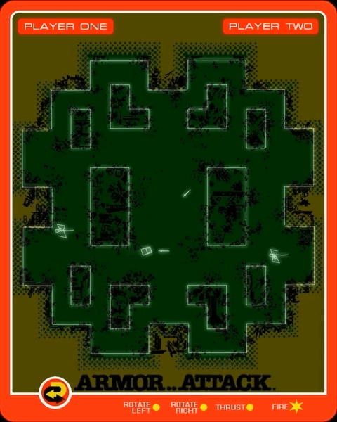 Armor..Attack - VECTREX - MB Vectrex - Ingames