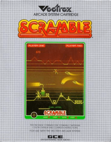 Scramble - VECTREX - MB Vectrex