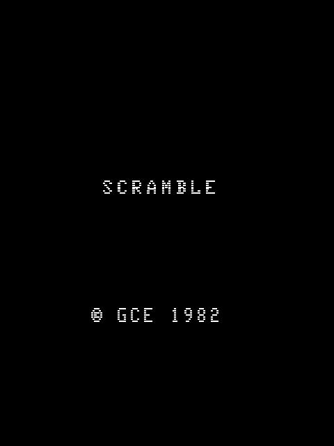 Scramble Wars - VECTREX - MB Vectrex - Titles
