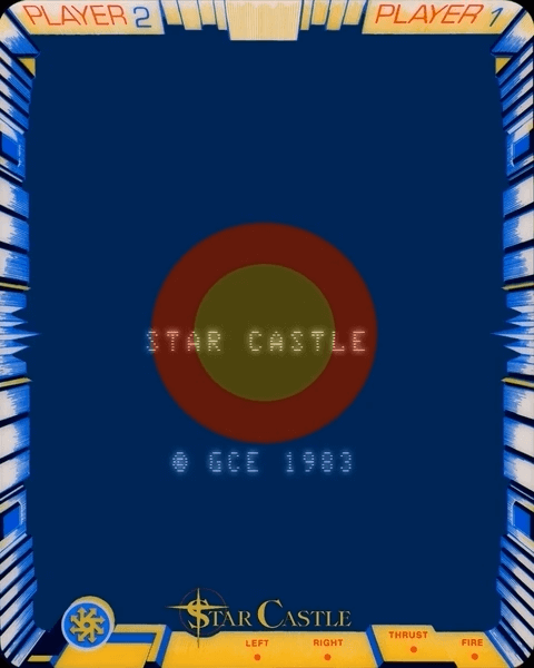 Star Castle - VECTREX - MB Vectrex - Titles