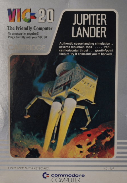 Jupiter Lander - VIC20 - Commodore VIC-20
