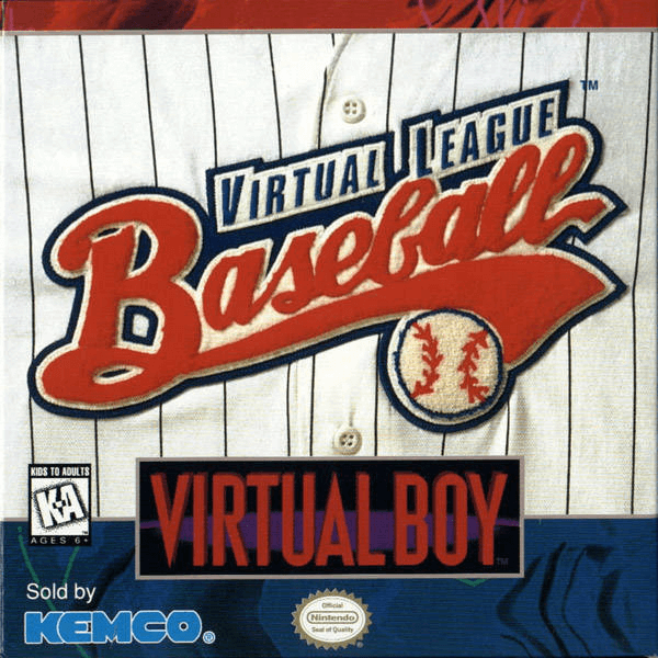 Virtual League Baseball - VIRTUALBOY - Nintendo Virtual Boy