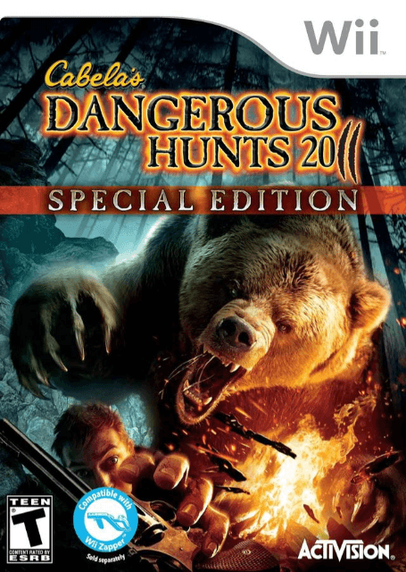 Cabela's Dangerous Hunts 2011 - WII - Nintendo Wii - Packshots