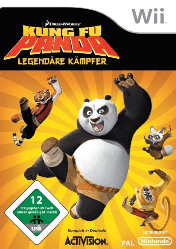 Dreamworks Kung Fu Panda: Legendäre Kämpfer - WII - Nintendo Wii
