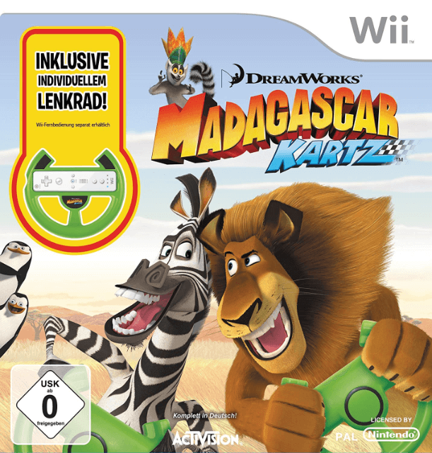 DreamWorks Madagascar Kartz - WII - Nintendo Wii - Packshots