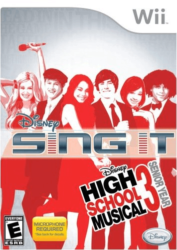 Disney Sing It! High School Musical 3: Senior Year - WII - Nintendo Wii - Packshots
