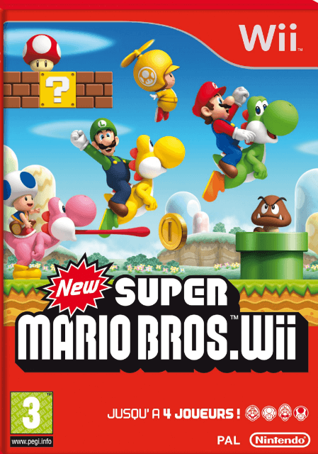 New Super Mario Bros. Wii - WII - Nintendo Wii