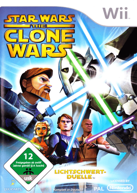 Star Wars The Clone Wars: Lichtschwert-Duelle - WII - Nintendo Wii