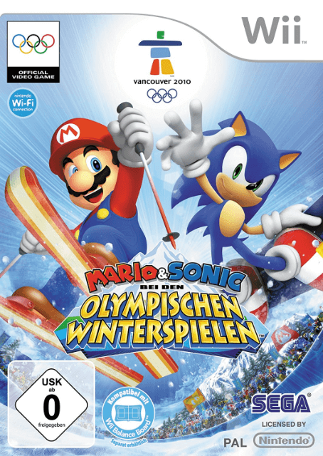 Mario & Sonic bei den Olympischen Winterspielen - WII - Nintendo Wii