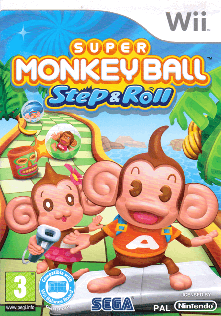 Super Monkey Ball: Step & Roll - WII - Nintendo Wii