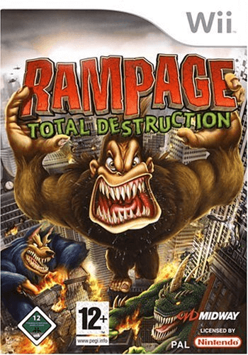Rampage: Total Destruction - WII - Nintendo Wii
