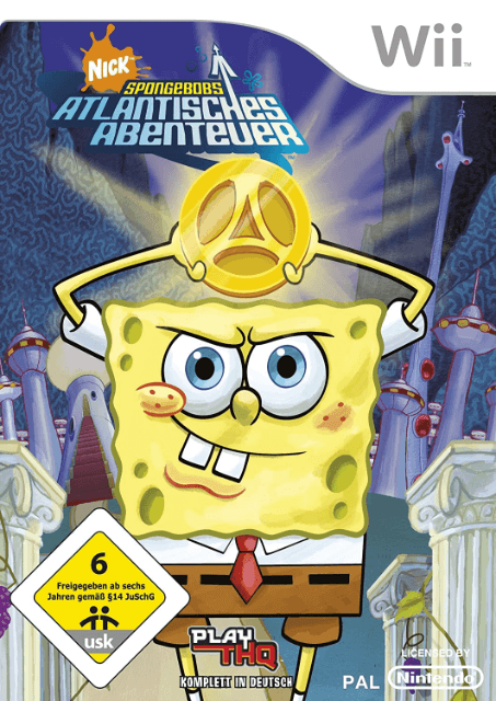 SpongeBobs atlantisches Abenteuer - WII - Nintendo Wii