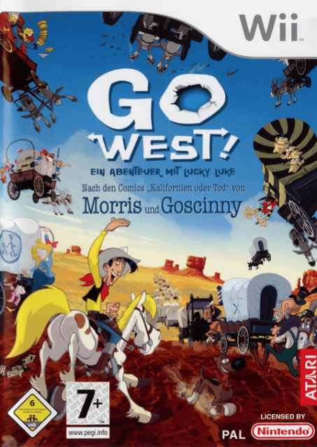 Go West! Ein Abenteuer mit Lucky Luke - WII - Nintendo Wii
