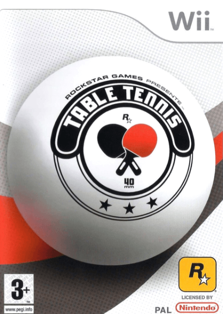 Rockstar Games presents Table Tennis - WII - Nintendo Wii - Packshots