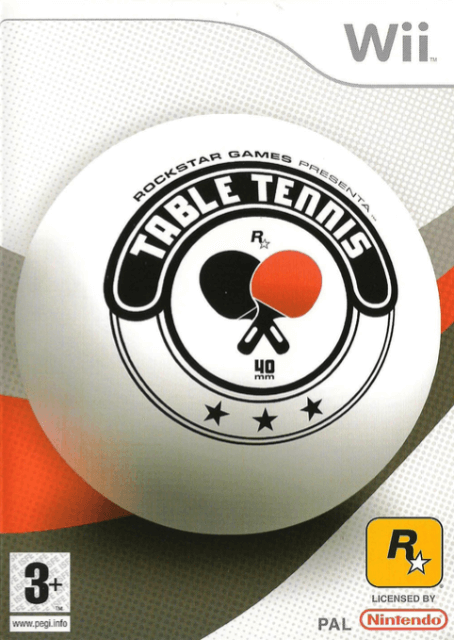 Rockstar Games presents Table Tennis - WII - Nintendo Wii - Packshots