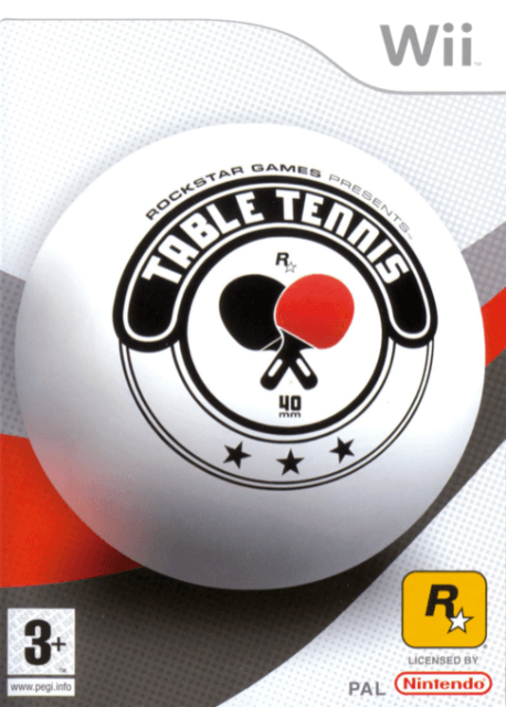 Rockstar Games presents Table Tennis - WII - Nintendo Wii - Packshots
